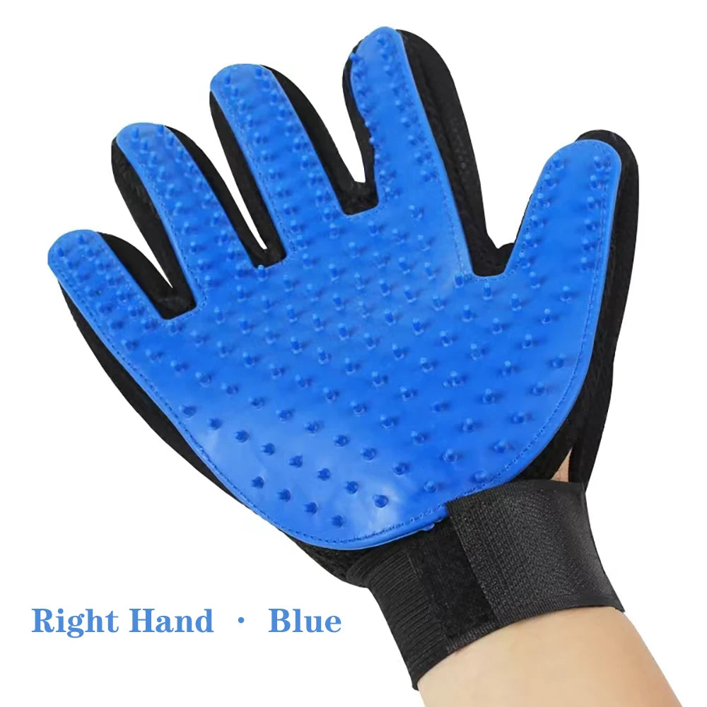 1Pcs Cat Hair Removal Gloves Pet Beauty Cleaning Brush Plastic Durable Convenient Cat/Dog Massage Gloves Pet Hair Removal Tool