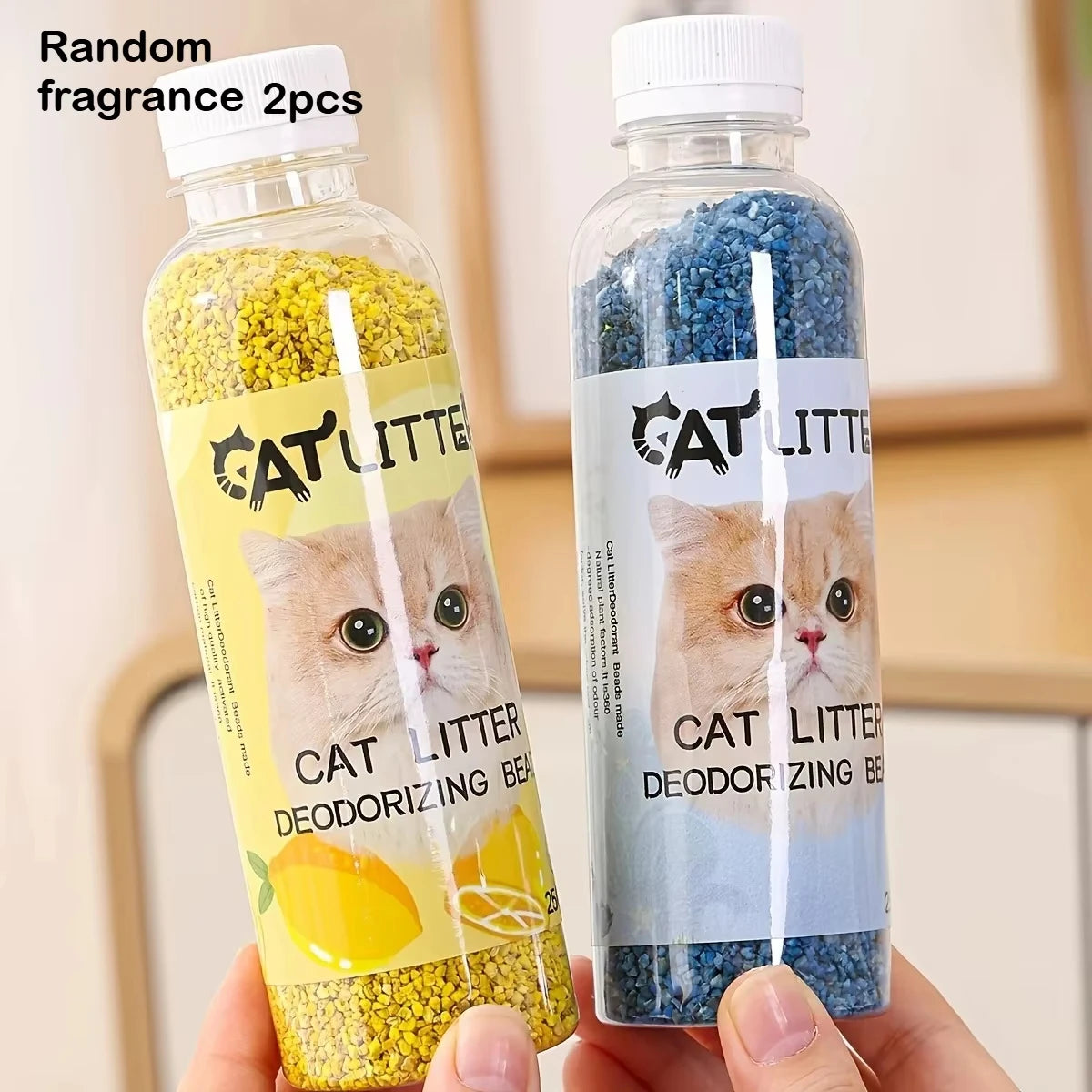 A Bottle of Cat Litter Deodorizing Beads - Make Your Home Smell Comfortable and Remove Odors