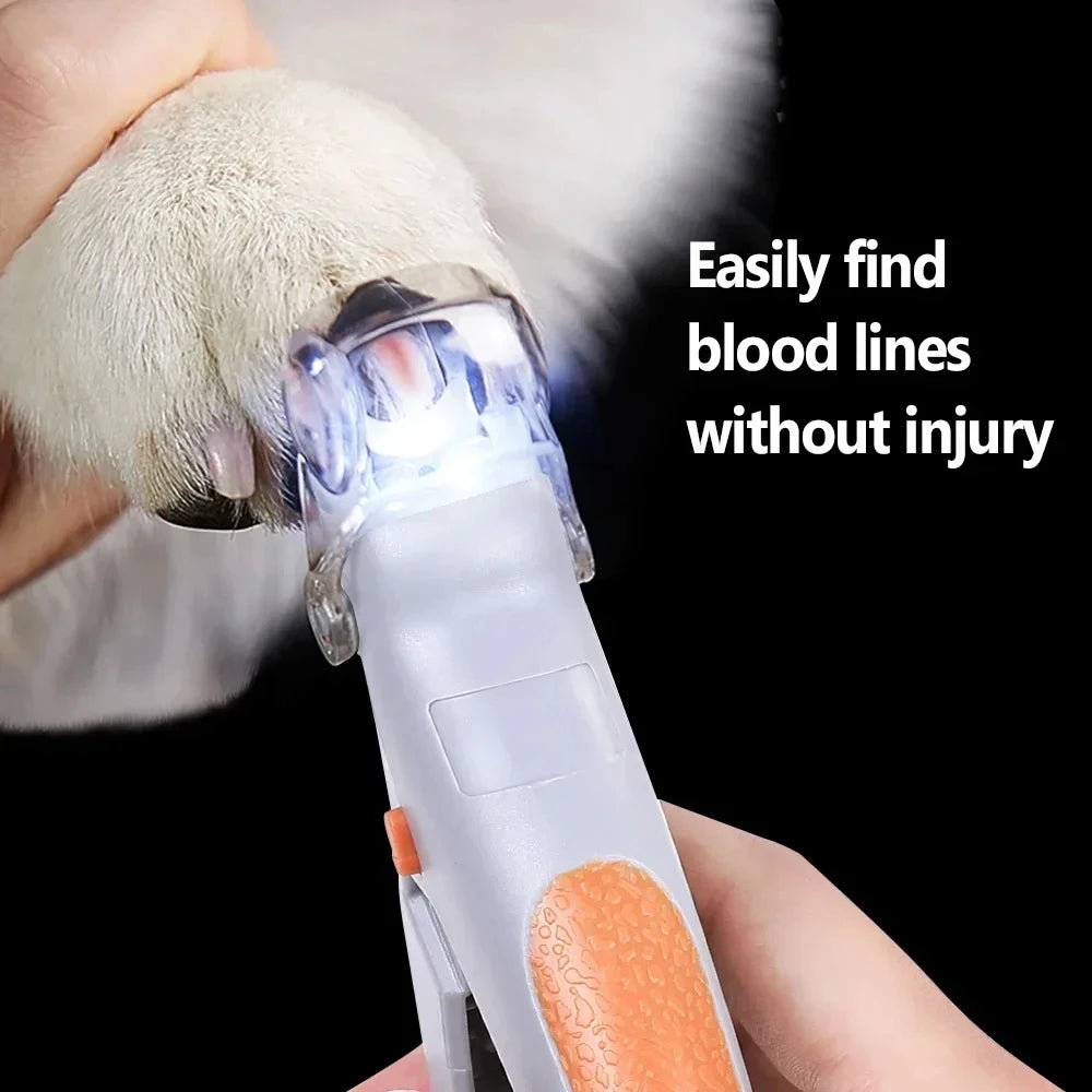 Professional Pet Nail Clipper Scissors for Cats And Dogs with LED Light - Nail Cutter And Toeclaw Tool for Pets