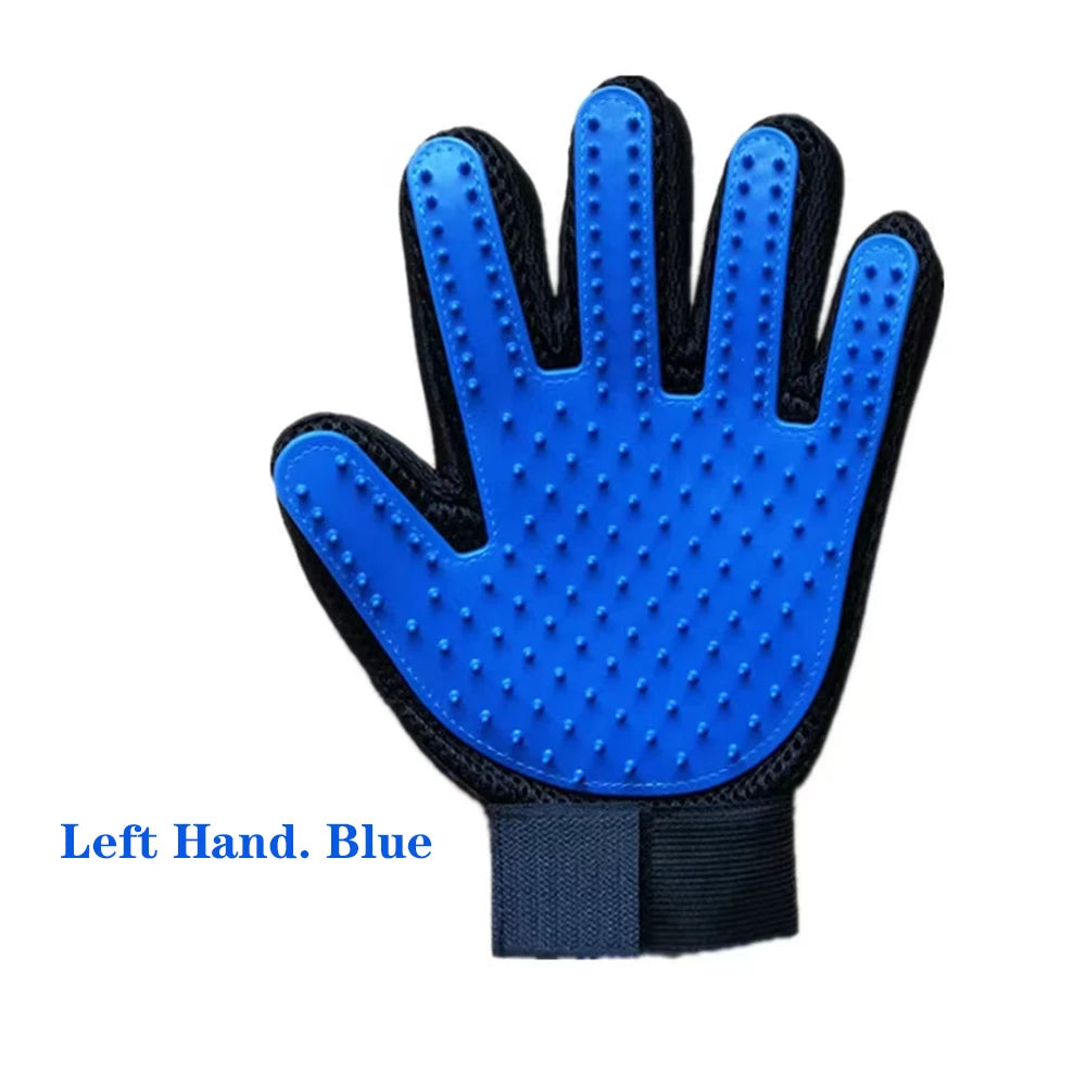 1Pcs Cat Hair Removal Gloves Pet Beauty Cleaning Brush Plastic Durable Convenient Cat/Dog Massage Gloves Pet Hair Removal Tool