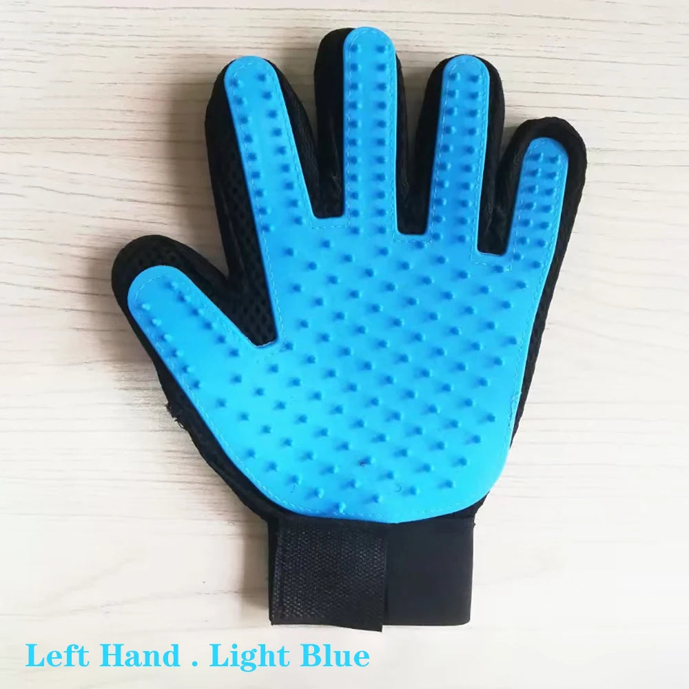 1Pcs Cat Hair Removal Gloves Pet Beauty Cleaning Brush Plastic Durable Convenient Cat/Dog Massage Gloves Pet Hair Removal Tool