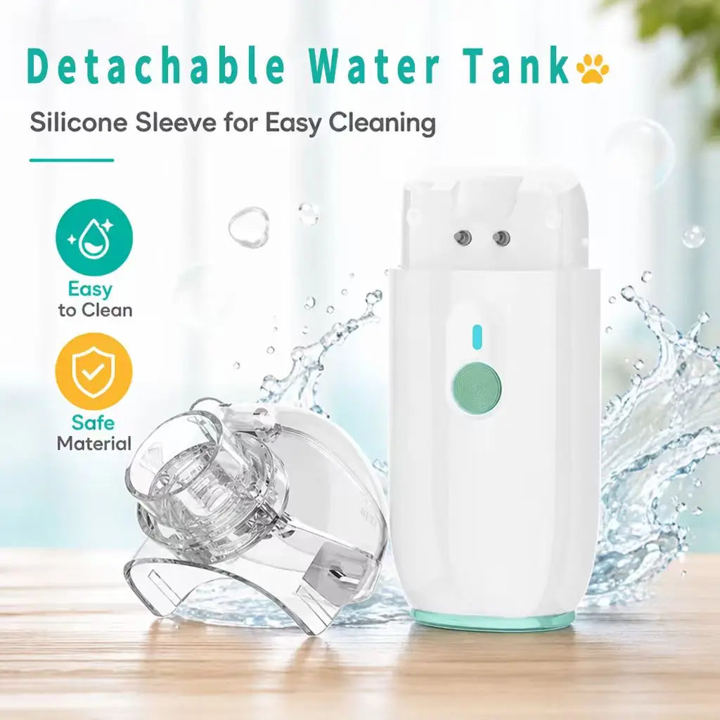 AiQUE Portable Pet Asthma Inhaler Nebulizer Handheld Home Use Veterinary Device Animal Nebulizer Respiratory Relief Cat&Dog Care